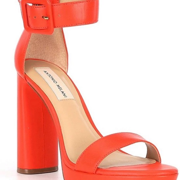 ANTONIO MELANI Shoes - Antonio Melani Women's Red Heeled Sandals